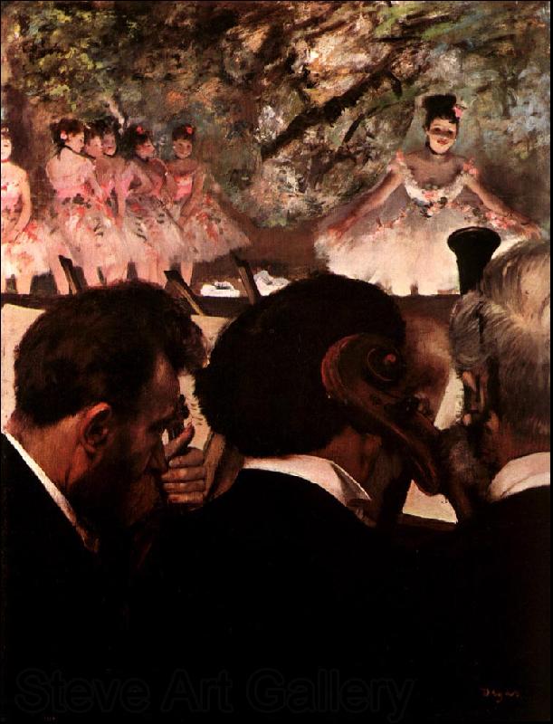 Edgar Degas At the Ballet